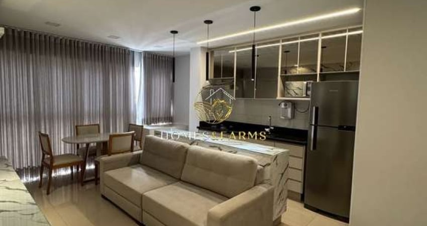 Apartamento mobiliado de 49m², localizado no Edifício Residencial Metropolitan Sidney Business &amp; Lifestyle, Jardim Goiás.