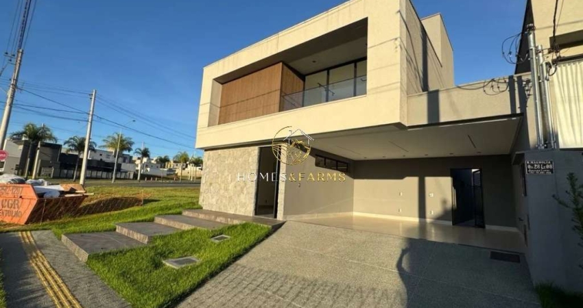 BELÍSSIMO SOBRADO COM 4 SUÍTES MAIS ESCRITÓRIO NO  JARDINS CAPRI - SENADOR CANEDO GO.