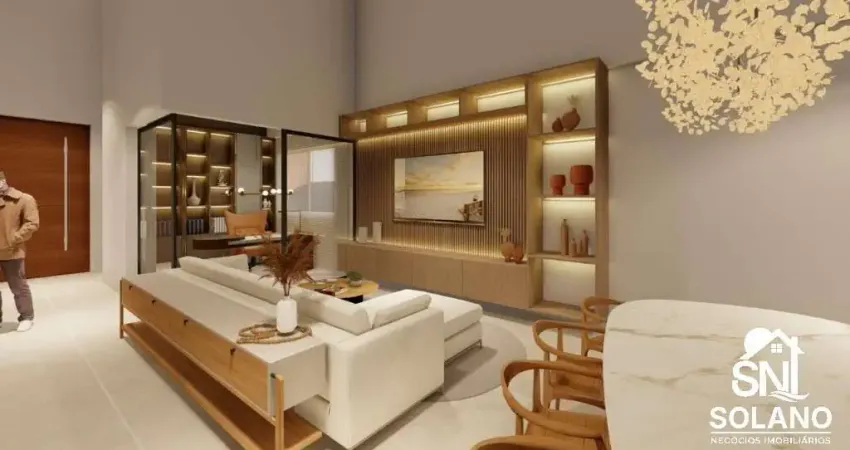 Casa em condomínio fechado com 3 quartos à venda na Rua GGC25, 142, Residencial Goiânia Golfe Clube, Goiânia