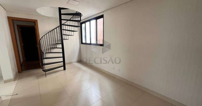 Cobertura à venda, 2 quartos, 1 suíte, 2 vagas, Sion - Belo Horizonte/MG
