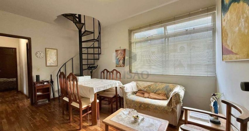 Cobertura à venda, 2 quartos, 1 suíte, 2 vagas, Cruzeiro - Belo Horizonte/MG
