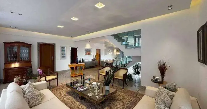Cobertura à venda, 5 quartos, 3 suítes, 5 vagas, Lourdes - Belo Horizonte/MG