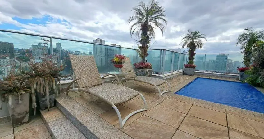 Cobertura à venda, 4 quartos, 1 suíte, 4 vagas, santo agostinho - belo horizonte/mg