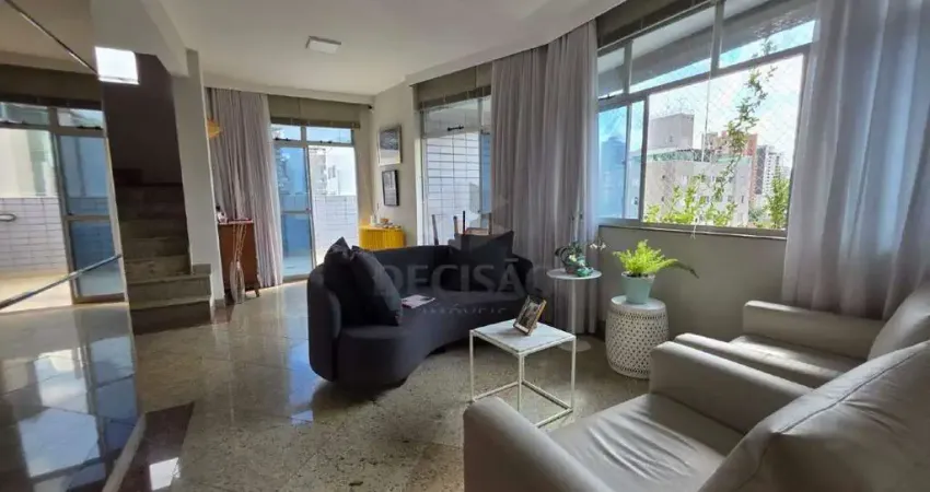 Cobertura à venda, 4 quartos, 1 suíte, 2 vagas, anchieta - belo horizonte/mg