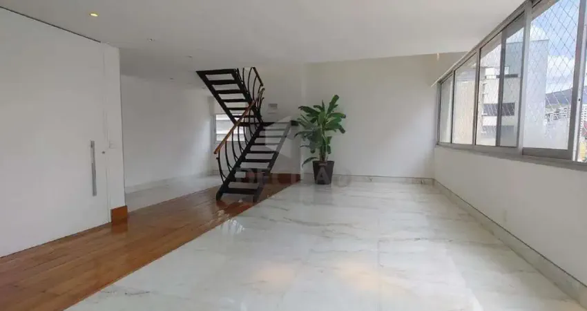 Cobertura à venda, 4 quartos, 2 suítes, 3 vagas, funcionários - belo horizonte/mg