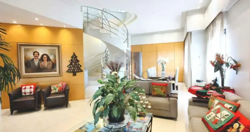 Cobertura à venda, 4 quartos, 2 suítes, 4 vagas, funcionários - belo horizonte/mg