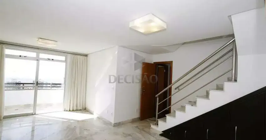 Cobertura à venda, 3 quartos, 1 suíte, 4 vagas, Belvedere - Belo Horizonte/MG