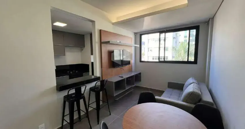 Apartamento para aluguel, 1 quarto, 1 suíte, 1 vaga, Santa Efigênia - Belo Horizonte/MG
