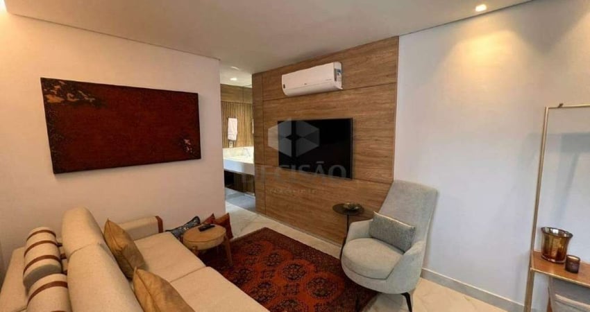 Apartamento para aluguel, 1 quarto, 1 suíte, 1 vaga, Funcionários - Belo Horizonte/MG