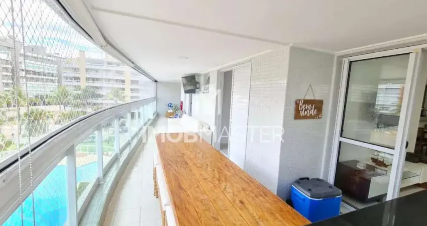 Apartamento exclusivo na riviera de são lourenço – frente ao mar 4 suítes