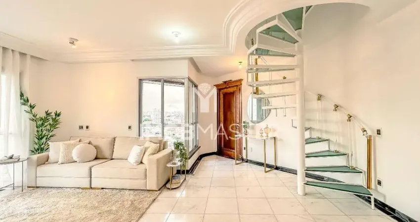 Cobertura duplex com 309 m², 4 quartos sendo 2 suítes à venda por r$ 1.890.000,00 no bairro ipiranga.