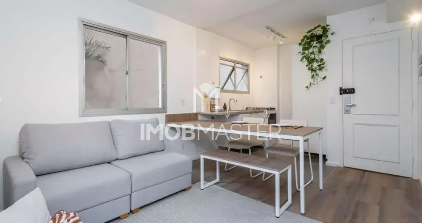 Apartamento com 32 m², 1 quarto sendo 1 suíte à venda no bairro bela vista.