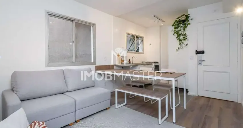 Apartamento com 32 m², 1 quarto sendo 1 suíte à venda no bairro bela vista.