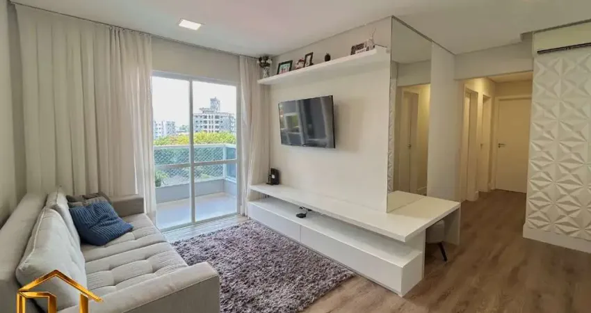 Apartamento com 3 quartos, sendo 1 suíte e 2 vagas de garagem individuais no bairro santo antônio em joinville