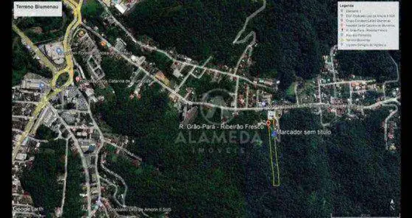 Terreno à venda, 8375 m² por R$ 450.000,08 - Ribeirão Fresco - Blumenau/SC