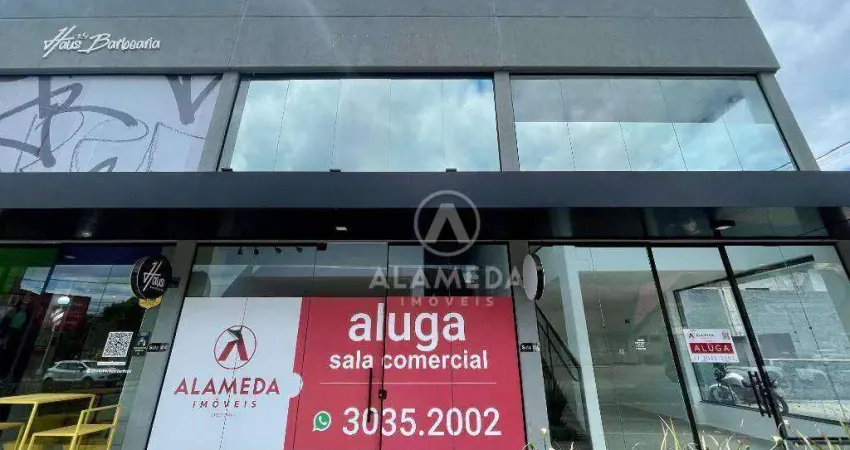 Sala para alugar, 47 m² por r$ 5.000,01/mês - itoupava seca - blumenau/sc