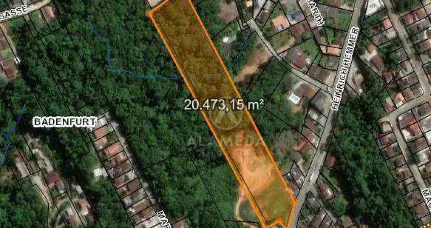 Terreno à venda, 20479 m² por R$ 3.200.000,00 - Badenfurt - Blumenau/SC