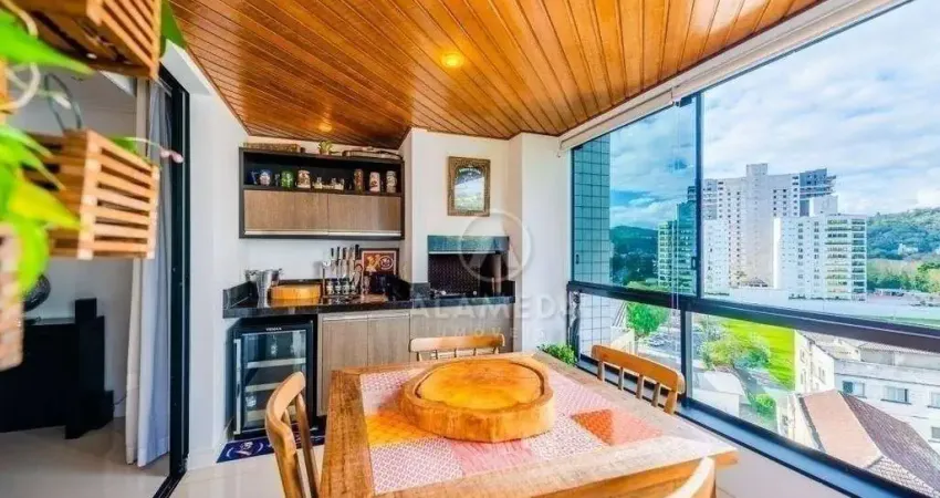 Apartamento com 2 dormitórios à venda, 138 m² por r$ 969.000,00 - jardim blumenau - blumenau/sc