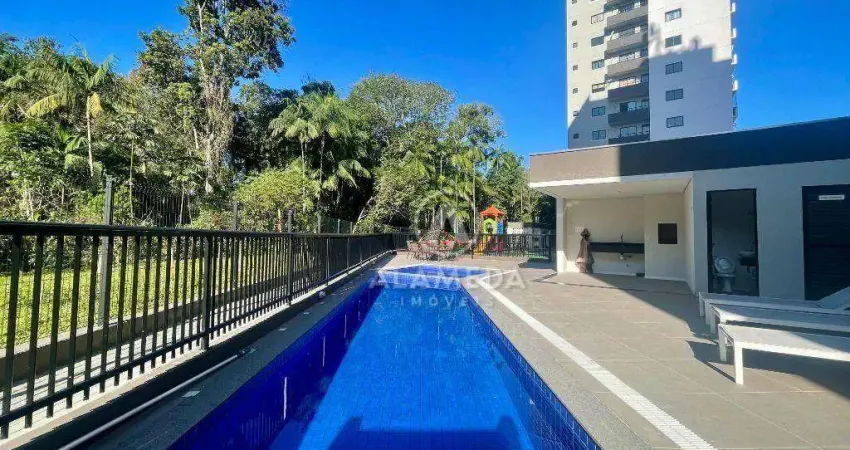 Apartamento com 2 dormitórios à venda, 54 m² por r$ 330.000,00 - salto do norte - blumenau/sc
