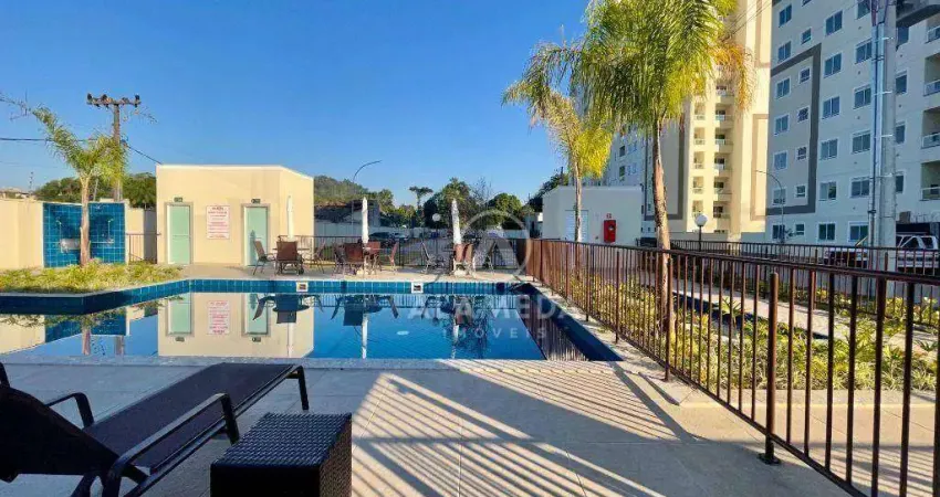 Apartamento com 2 dormitórios à venda, 44 m² por r$ 245.000,00 - badenfurt - blumenau/sc