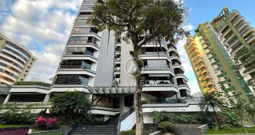 Apartamento com 3 dormitórios à venda por r$ 1.600.000,00 - jardim blumenau - blumenau/sc