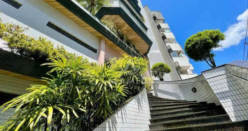 Apartamento com 4 dormitórios para alugar por r$ 9.838,00/mês - jardim blumenau - blumenau/sc
