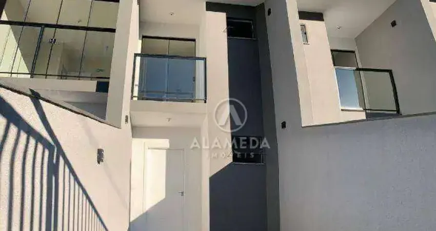 Sobrado com 2 dormitórios à venda, 88 m² por r$ 425.000,00 - escola agrícola - blumenau/sc