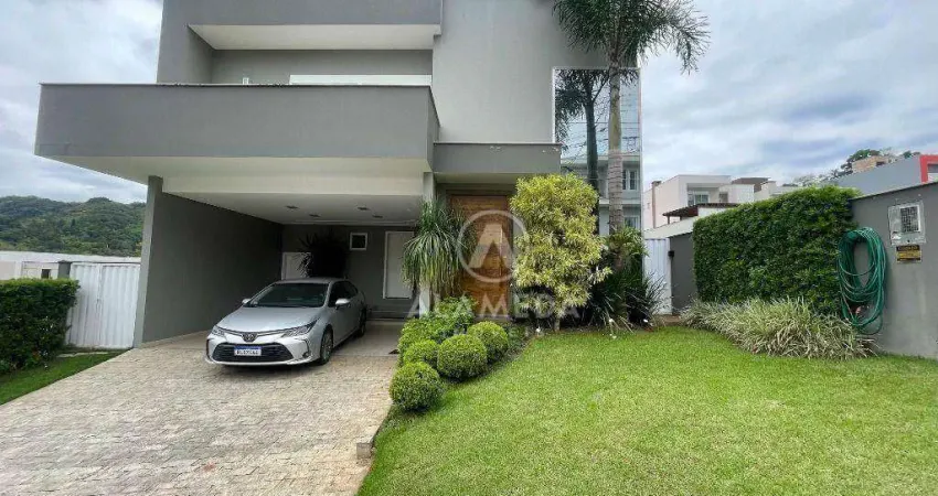 Casa com 3 dormitórios à venda, 290 m² por r$ 2.800.000,00 - itoupava central - blumenau/sc