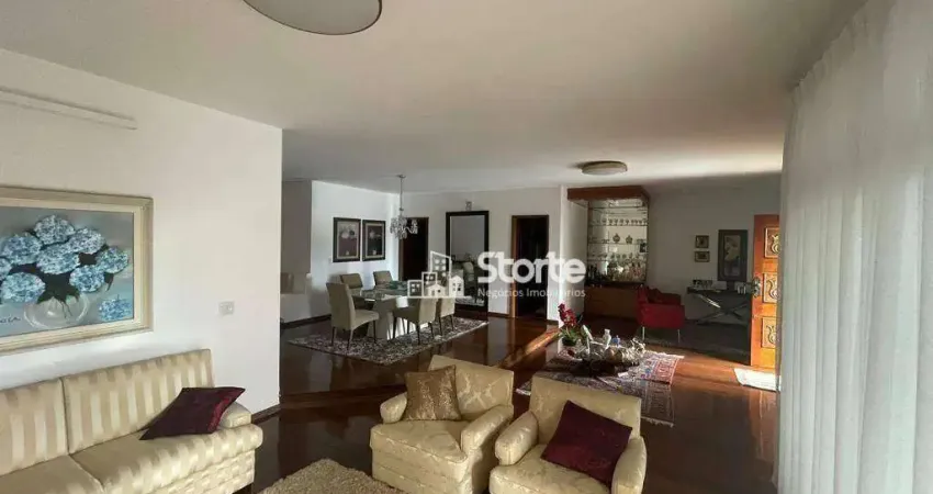 Casa estilo sobrado com 5 dormitórios à venda, 305m² por r$ 1.500.000 - morada da colina - uberlândia/mg