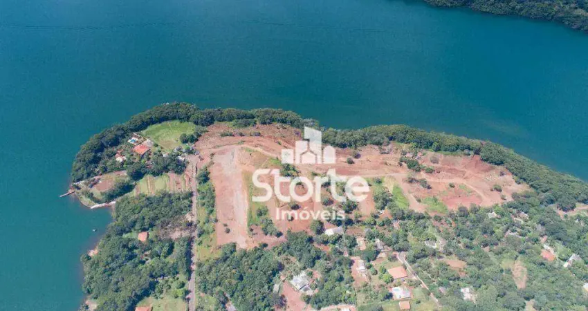 Lotes rurais no condomínio fechado reserva do lago na represa de miranda