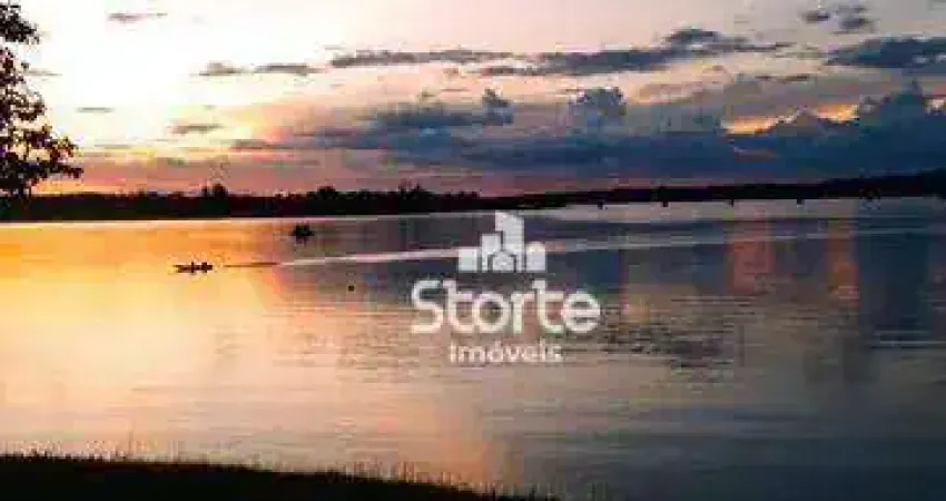 Chácara com chalés e casa à venda, 3.000m² por r$ 390.000 - ilha paraíso - ponte quinca mariano - mg