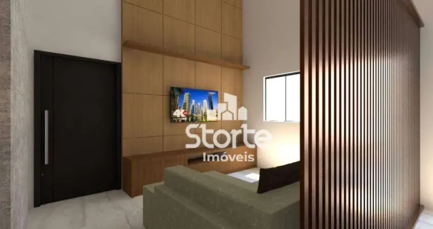 Casa alto padrão com 3 dormitórios à venda, 170m² por r$ 1.250.000 - praça alto umuarama - uberlândia/minas gerais