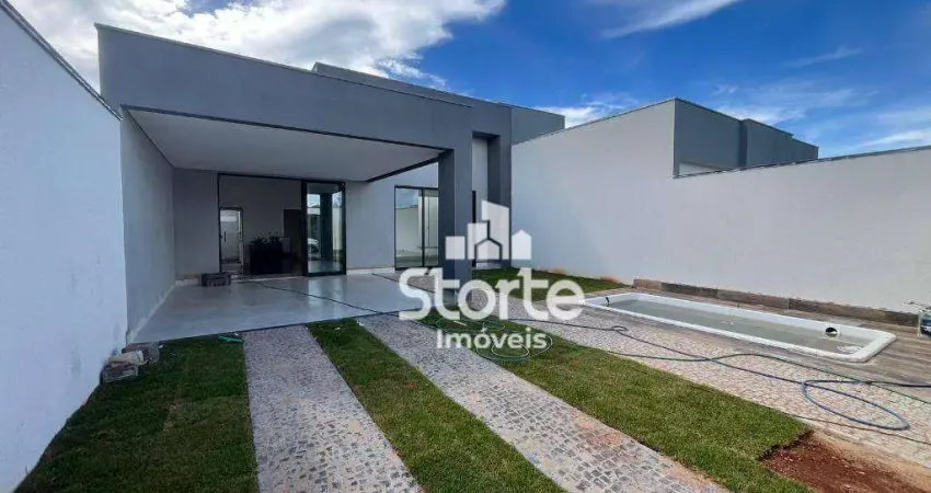 Casa com 3 dormitórios à venda, 140m² por r$ 890.000 - verde vida - uberlândia/mg