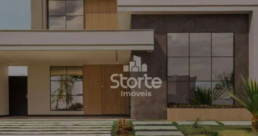 Casa com 3 suítes em construção à venda por r$ 2.500.000 - condomínio splêndido - uberlândia/mg