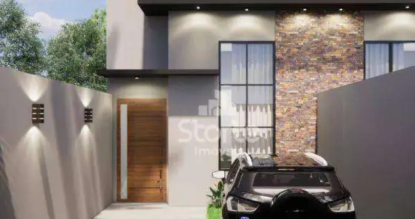 Casas com 2 dormitórios à venda, 65 m² por r$ 350.000 - luizote iv - uberlândia/minas gerais