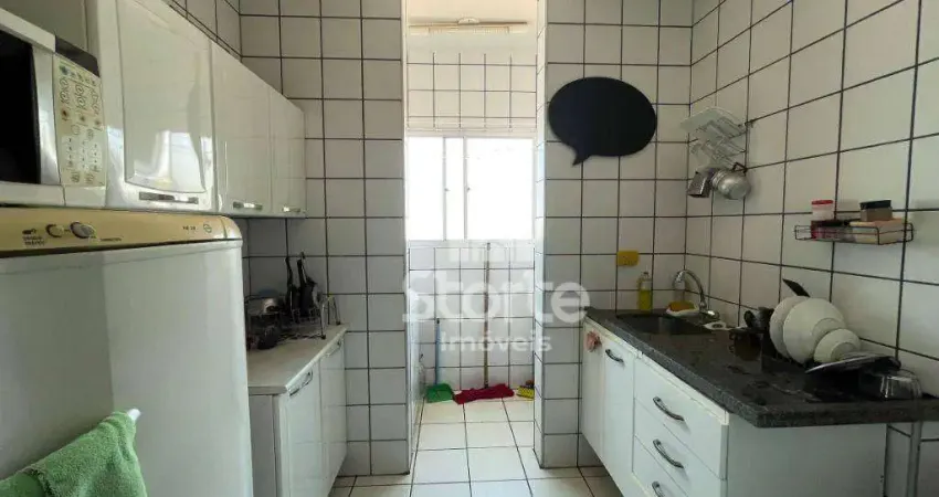 Apartamento com 3 dormitórios à venda, 59 m² por r$ 260.000,00 - cazeca - uberlândia/mg