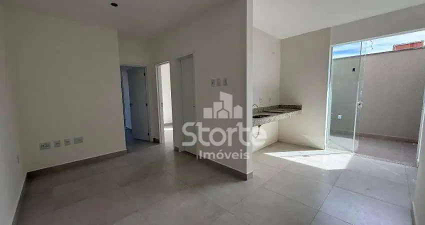 Apartamento com 2 dormitórios à venda, 67 m² por r$ 349.000,00 - santa mônica - uberlândia/mg