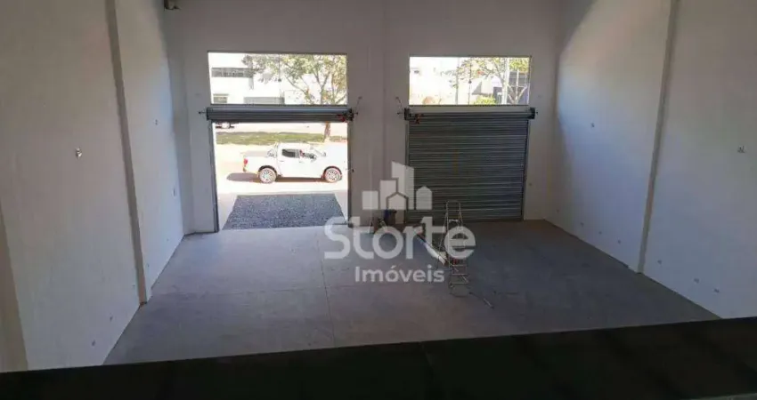 Galpão para alugar, 298 m² por r$ 7.000/mês - novo mundo - uberlândia/mg