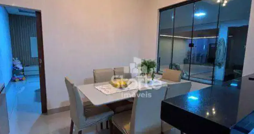 Casa com 3 dormitórios e área comercial à venda, 210 m² por r$ 1.200.000 - novo mundo - uberlândia/mg