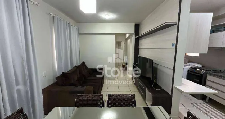Apartamento com 3 dormitórios à venda, 75 m² por r$ 360.000,00 - santa mônica - uberlândia/mg