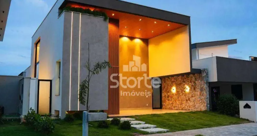 Casa com 3 dormitórios à venda, 203 m² por r$ 2.230.000,00 - condomínio splêndido - uberlândia/mg