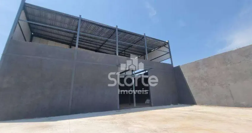 Galpão para alugar, 380 m² por r$ 20.000/mês - osvaldo rezende - uberlândia/mg