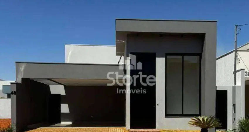 Casa com 3 dormitórios à venda, 180 m² por r$ 1.650.000,00 - condomínio reserva dos ipês - uberlândia/mg
