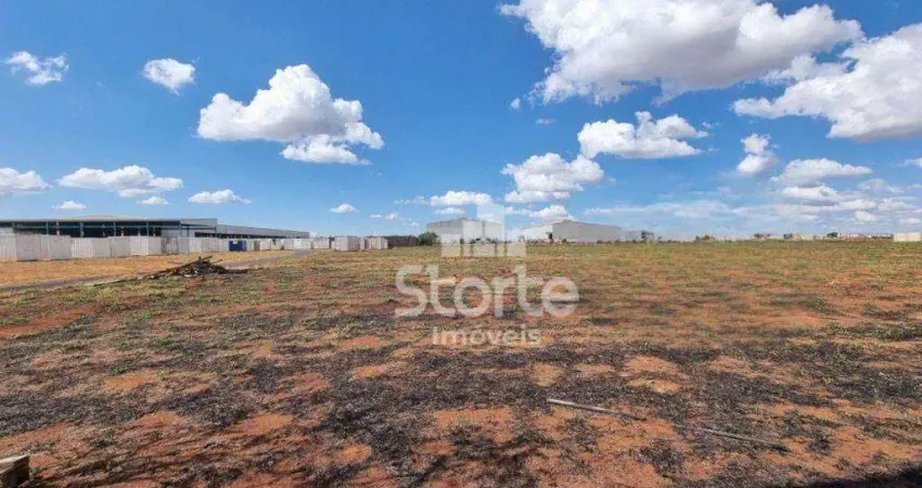 Área à venda, 5000 m² por r$ 2.000.000,00 - loteamento centro empresarial leste ii - uberlândia/mg