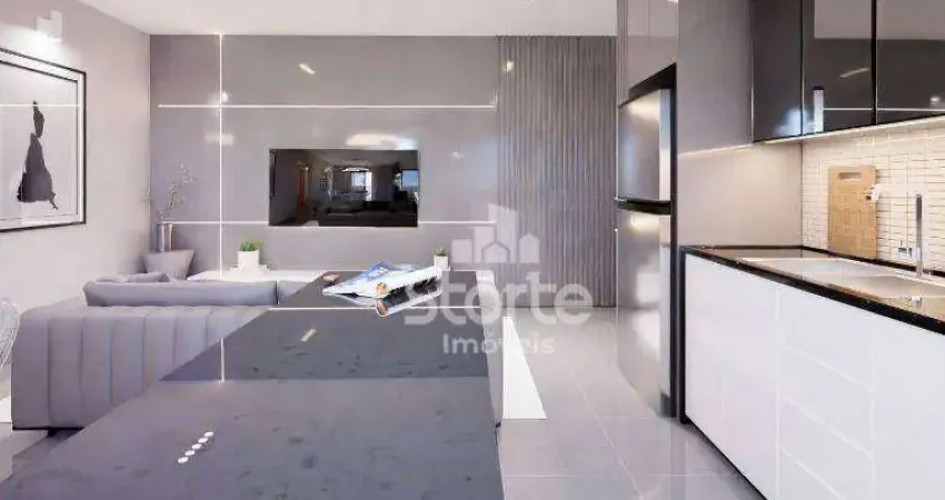 Apartamentos com 2 dormitórios à venda, 66 m² por r$ 373.000 - santa mônica - uberlândia/mg