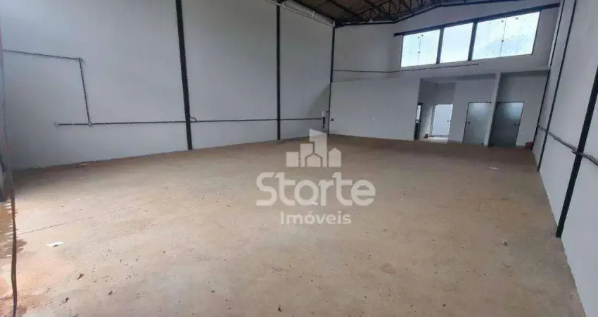 Galpão, 200 m² - venda por r$ 750.000,00 ou aluguel por r$ 5.500,00/mês - novo mundo - uberlândia/mg