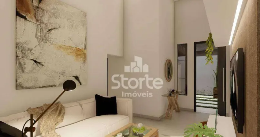 Casa com 3 dormitórios à venda, 134 m² por r$ 700.000,00 - novo mundo - uberlândia/mg