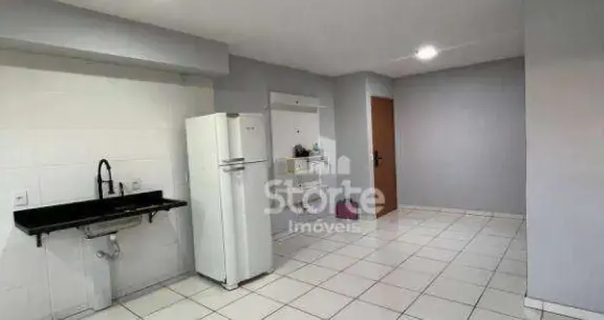 Apartamento com 2 dormitórios para alugar, 56 m² por r$ 1.350,00/mês - mansour iii - uberlândia/mg