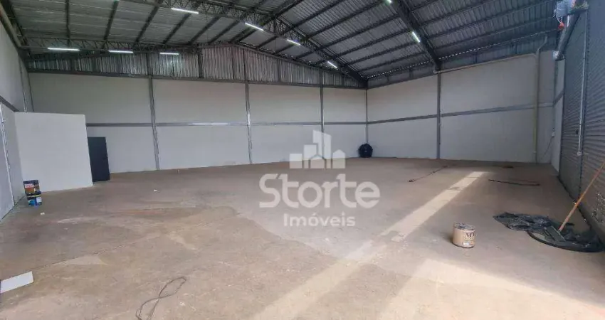 Galpão para alugar, 385 m² por r$ 11.500/mês - tibery - uberlândia/mg