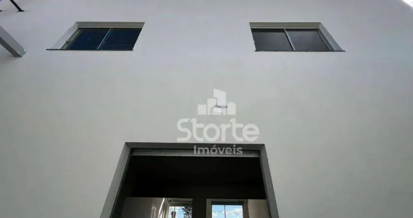 Galpão para alugar, 250 m² por r$ 5.000/mês - monte hebron - uberlândia/mg